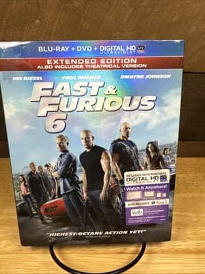 Fast & Furious 6 (2013) – Blu-ray – Vin Diesel, Paul Walker – Universal