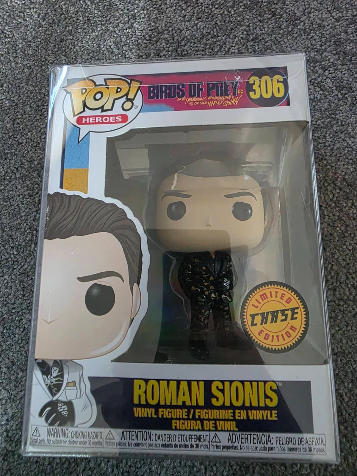 Funko Pop Roman Sionis #306 – Birds of Prey – Limited Chase Edition –DC Pop Hero