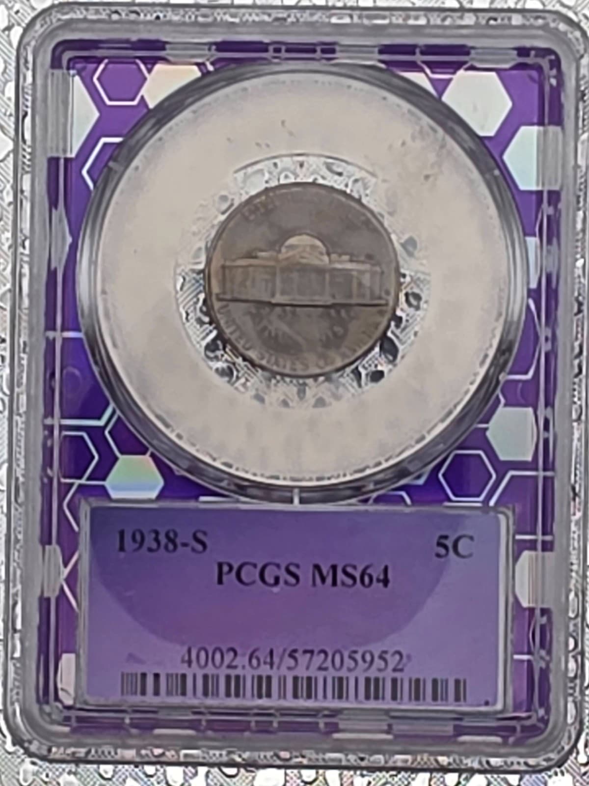 1938-S - Jefferson Nickel • PCGS MS64 • First Year of Issue • Early Jefferson