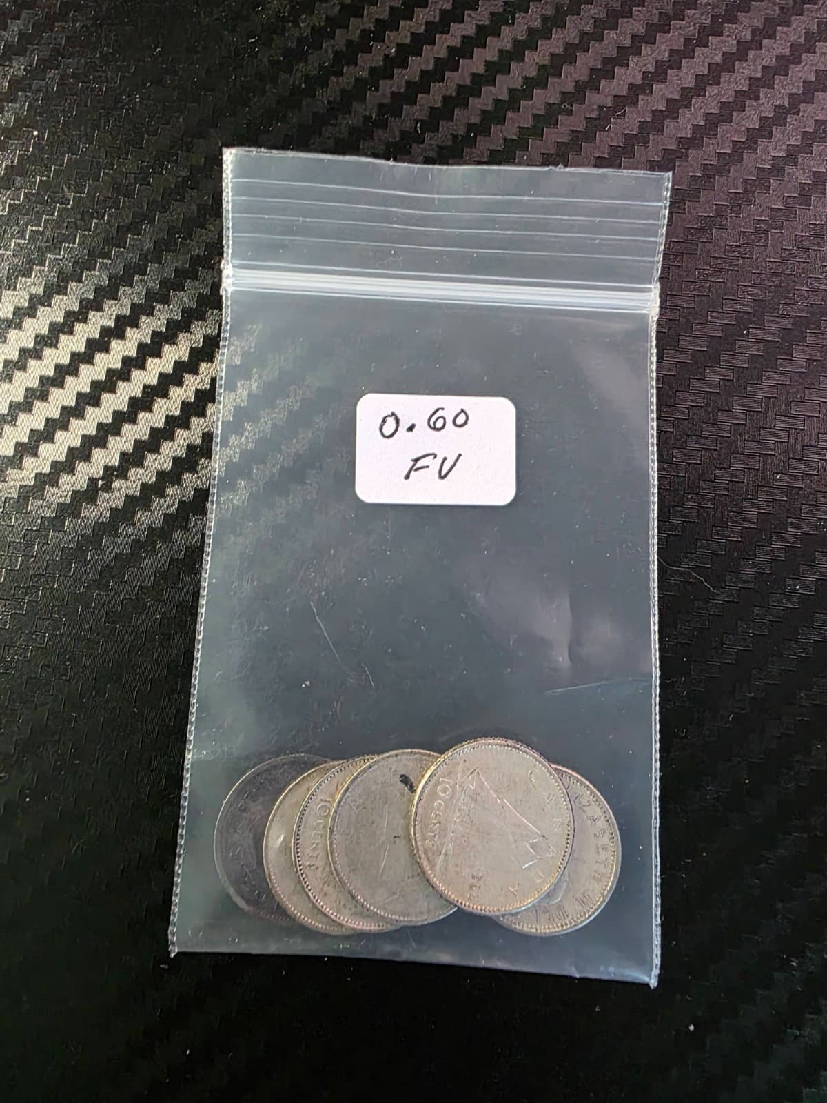 Lot of 6 Canada Silver Dimes • 80% Silver • Mixed Dates • AT SPOT