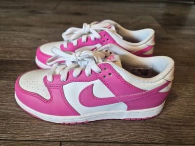 Nike Dunk Low Active Pink White Youth Size 3Y New Shoes
