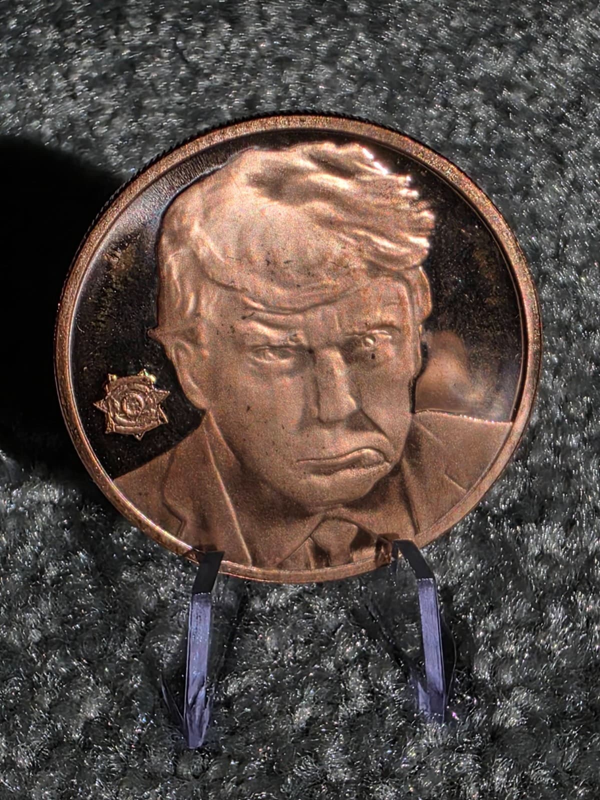 1 oz .999 Fine Copper Round – Donald Trump Design - Trump Commemorative Round