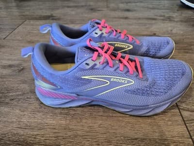Brooks Levitate GTS 6 Stability Running Shoes Women's Size 12 Medium Purple