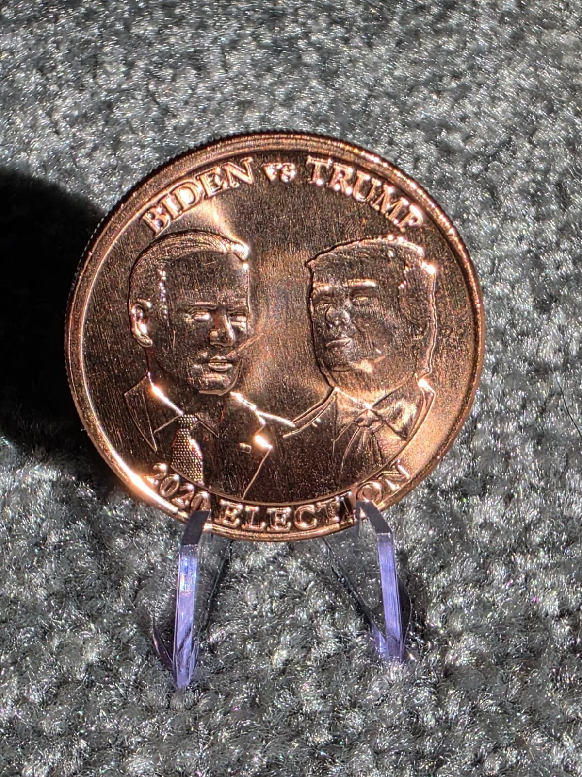 1 oz .999 Fine Copper Round – 2020 Trump vs Biden – Election Commemorative