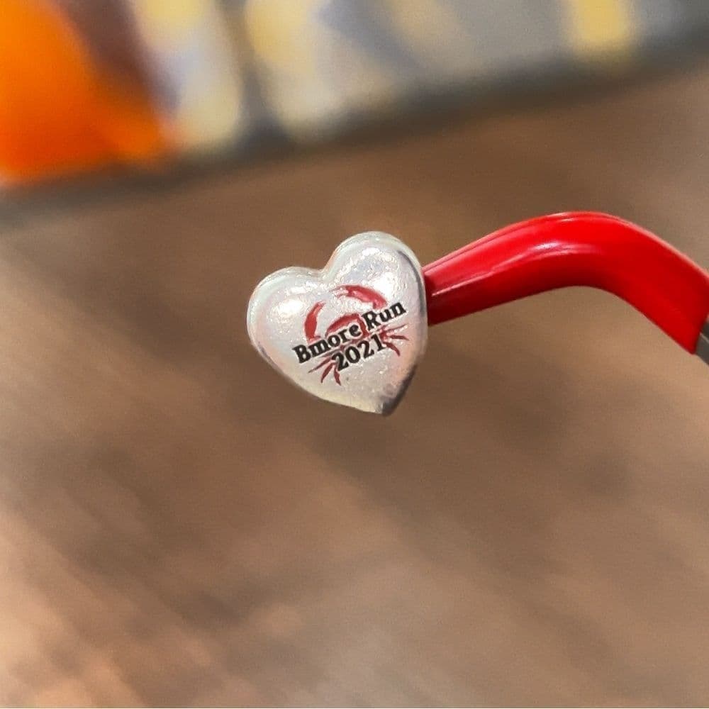Pandora Bmore Run 2021 Heart Charm