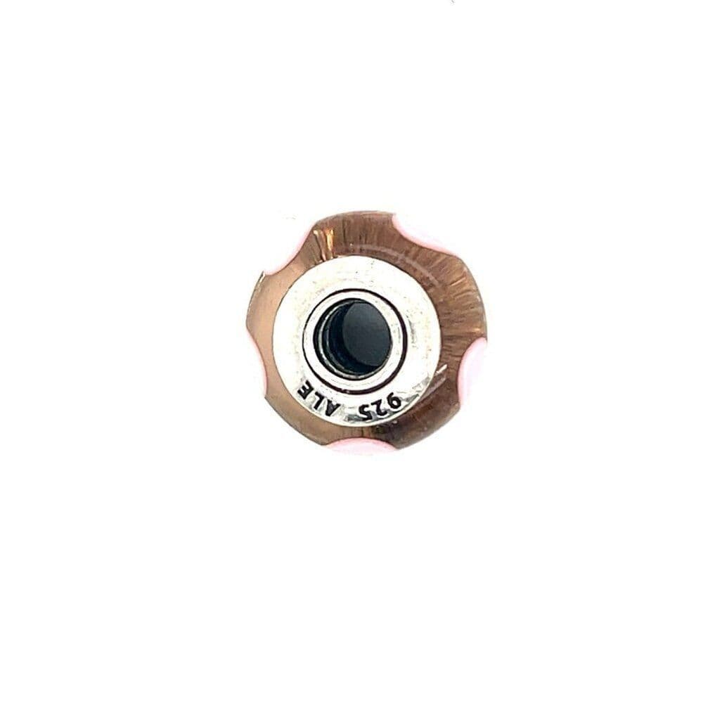 Pandora Pink Murano Heart Glass Charm