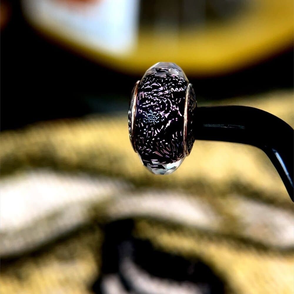 Pandora Purple Fascinating Murano Glass Charm