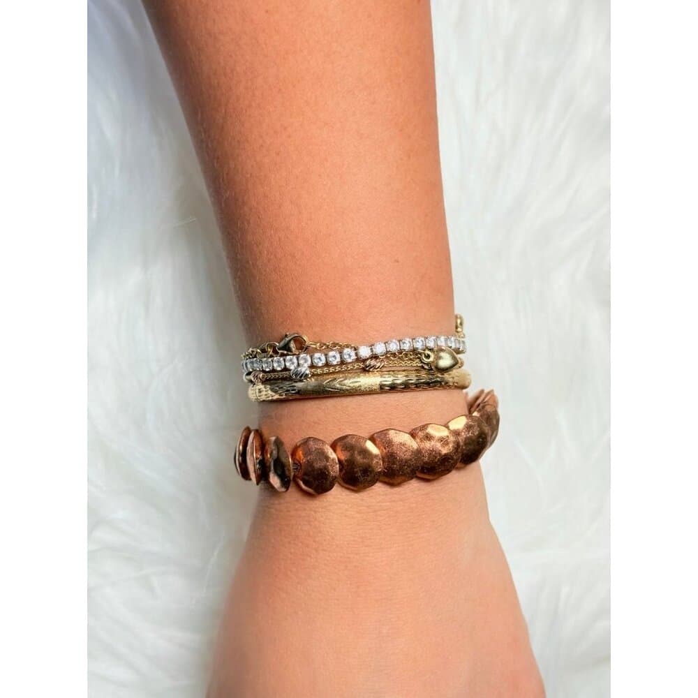 Copper Discs Bracelet (c)
