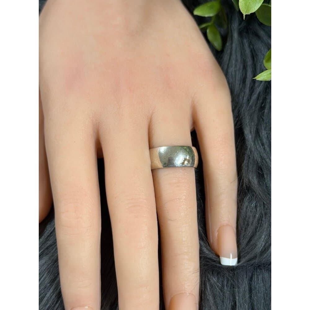 Silver Color Plain Band