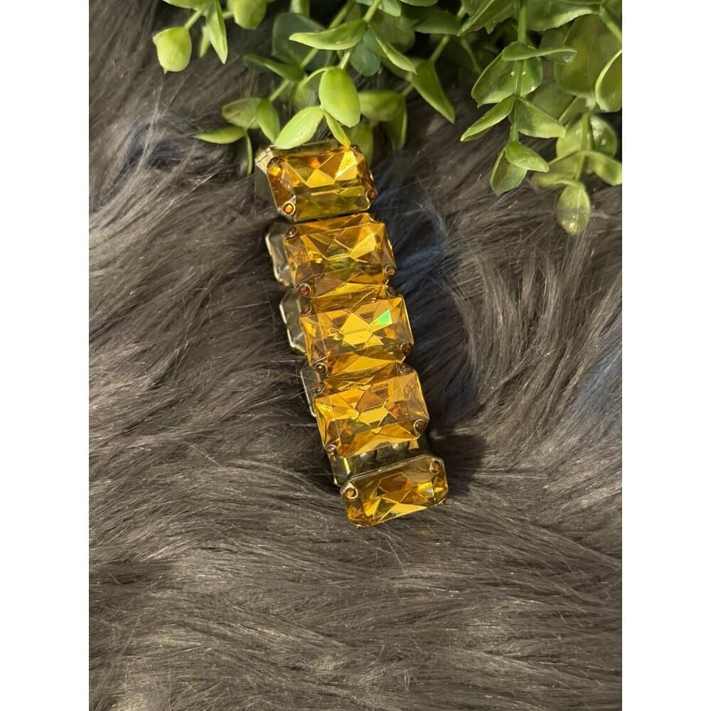 Citrine Colored Strerch Bracelet (c)