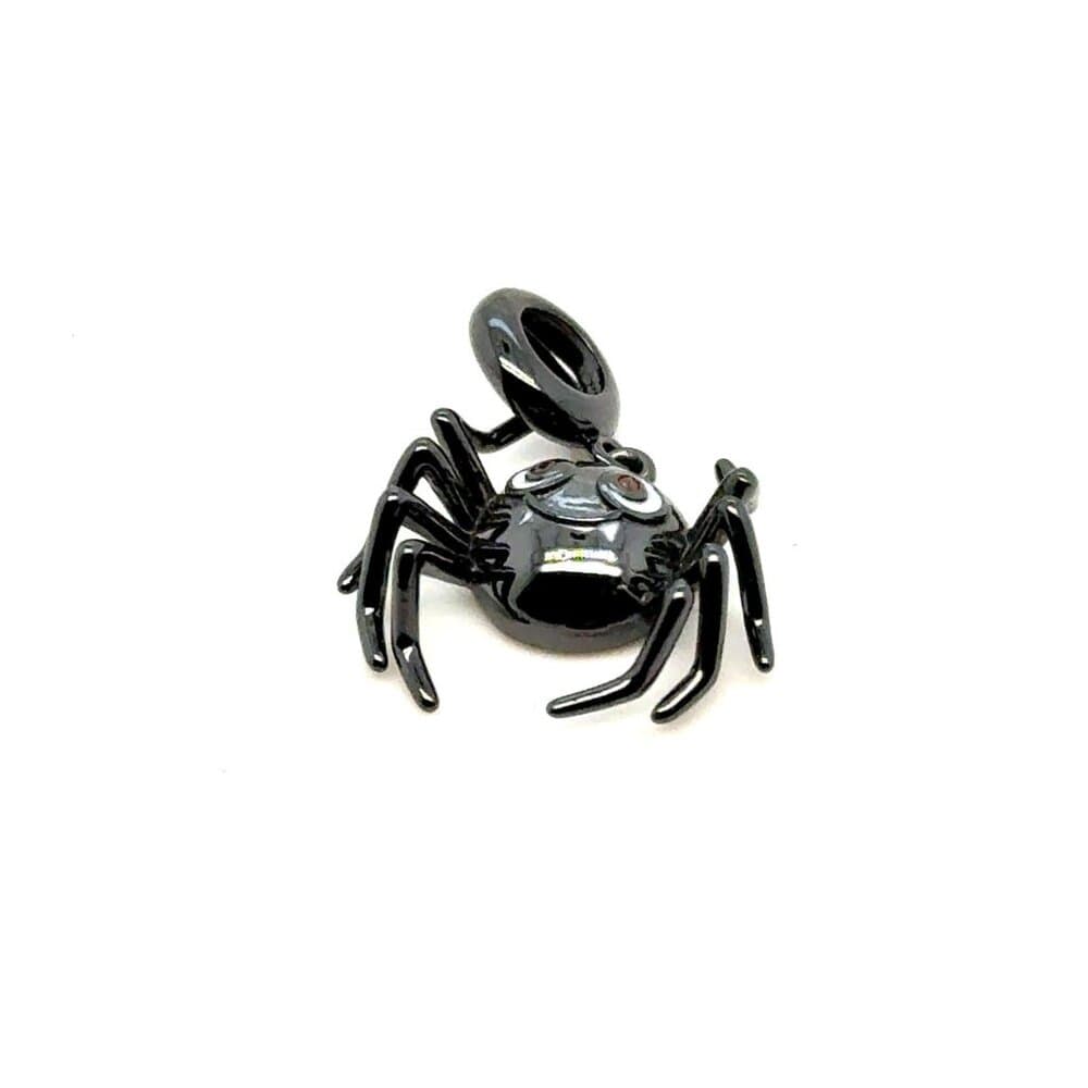 Gnoce S925 Red Eyes Black Spider