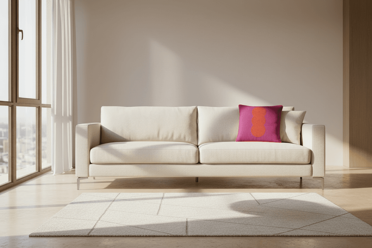 Jonathon Adler Pompidou Fuchsia Loops Pillow FFW-1332