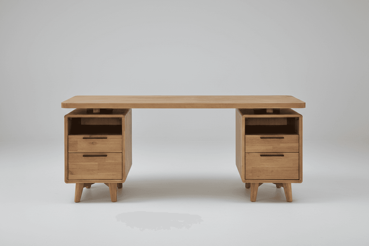 Castlery Seb Mid Century Executive Desk FFE-1411