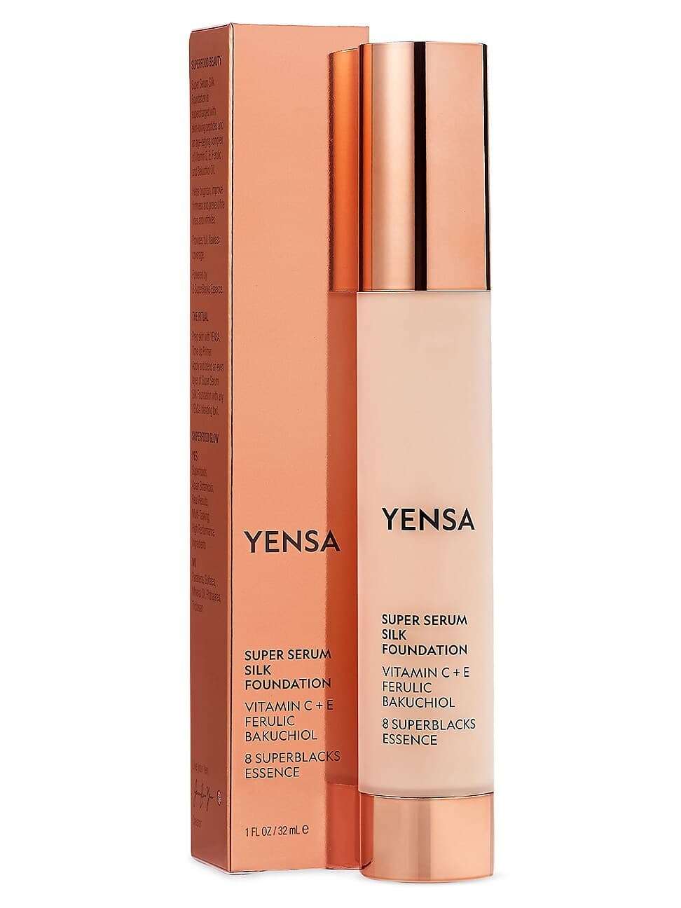 Women's Super Serum Silk Foundation - Light Warm