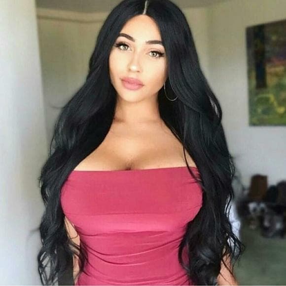 Black Layered Bodywave Beauty Lace Front Wig 24-28 inches!!