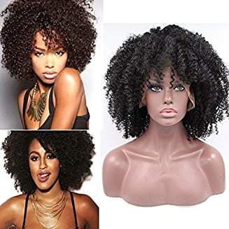 Kinky Afro Lacefront Wig Amara
