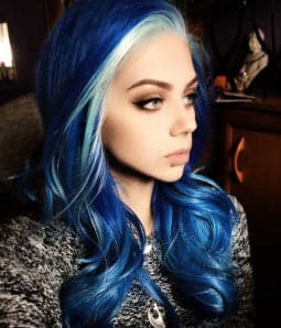 Blue Beauty Lacefront Wig Heaven