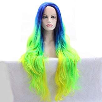 Ombre Mermaid Simple Beauty Wig Gracen
