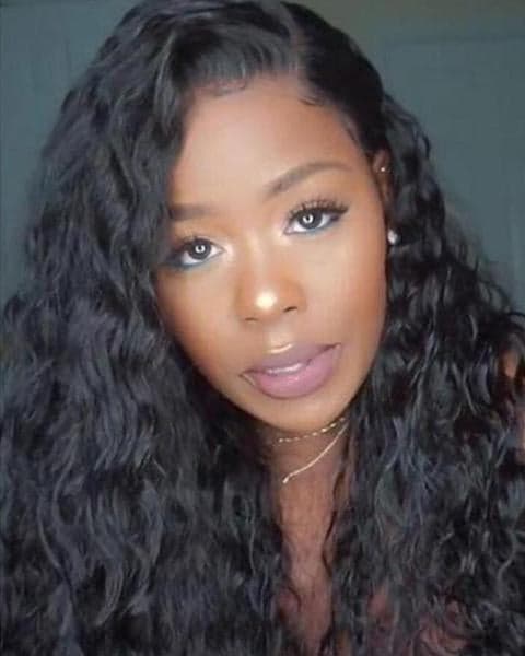 Curly Human Hair Lace Wig 20-22 inches