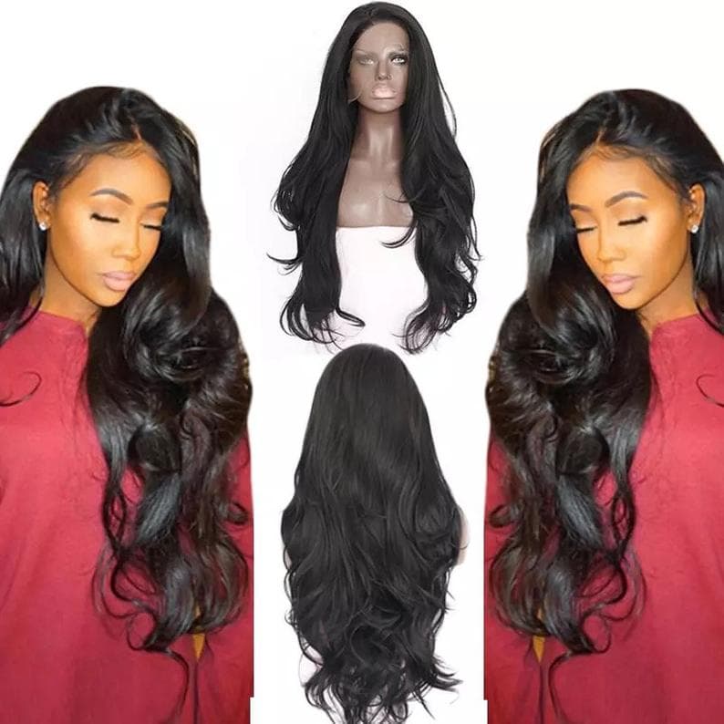 Black Straight Beauty Lace Front Wig