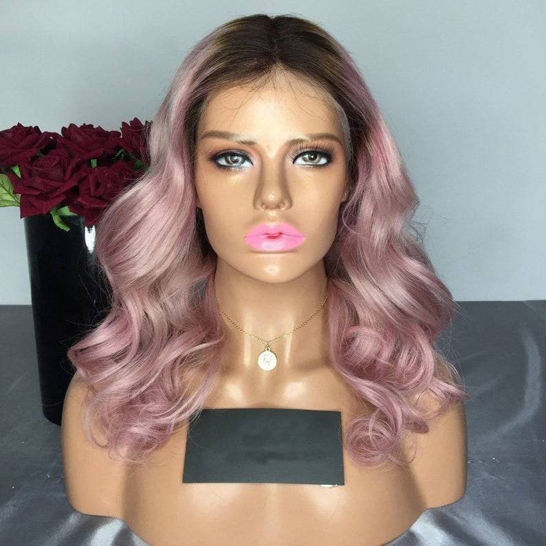 Ombre Pink Beauty Lace Front Wig