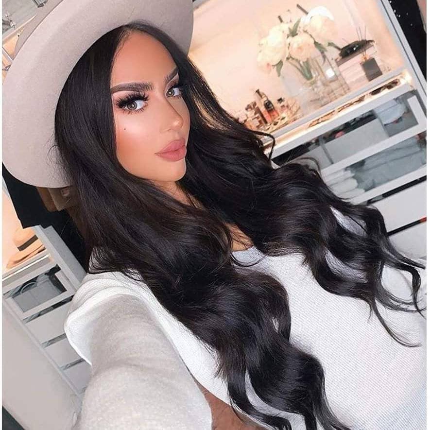 Dark Brown Brunette Bodywave Lace Front Wig 24-26 inches!!