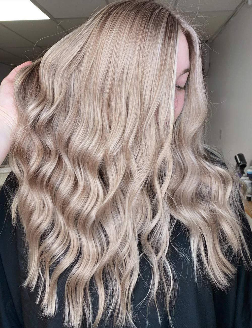 Ash Blonde Beauty Wig// Wavy Lace Front Wig //Beautiful//Gorgeous Hair// - Ash Blonde