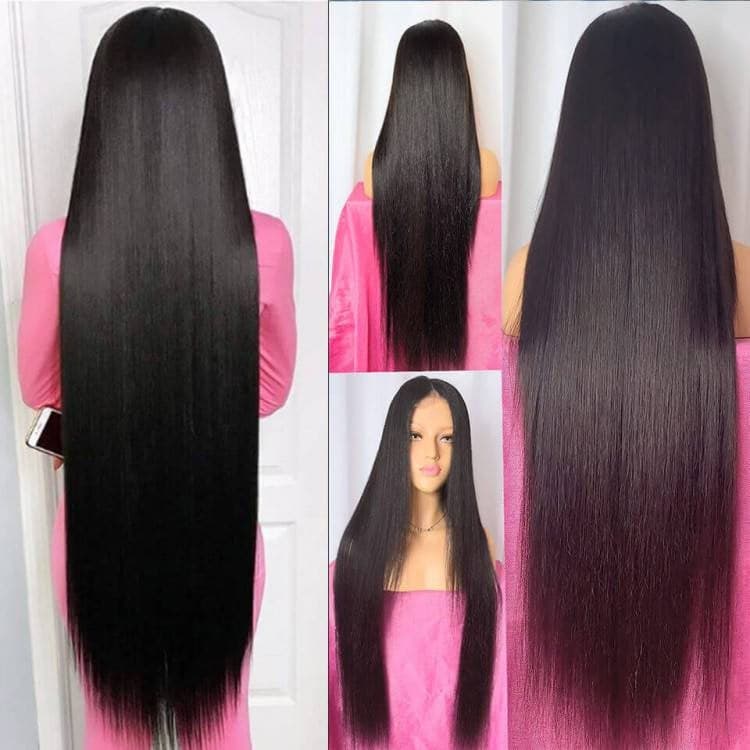 Black Yaki Straight//LaceFrontWig//GorgeousHair//Straight/Silky Straight//Natural//Wigs for Women//Beautiful//Gorgeous//Wig//Yaki