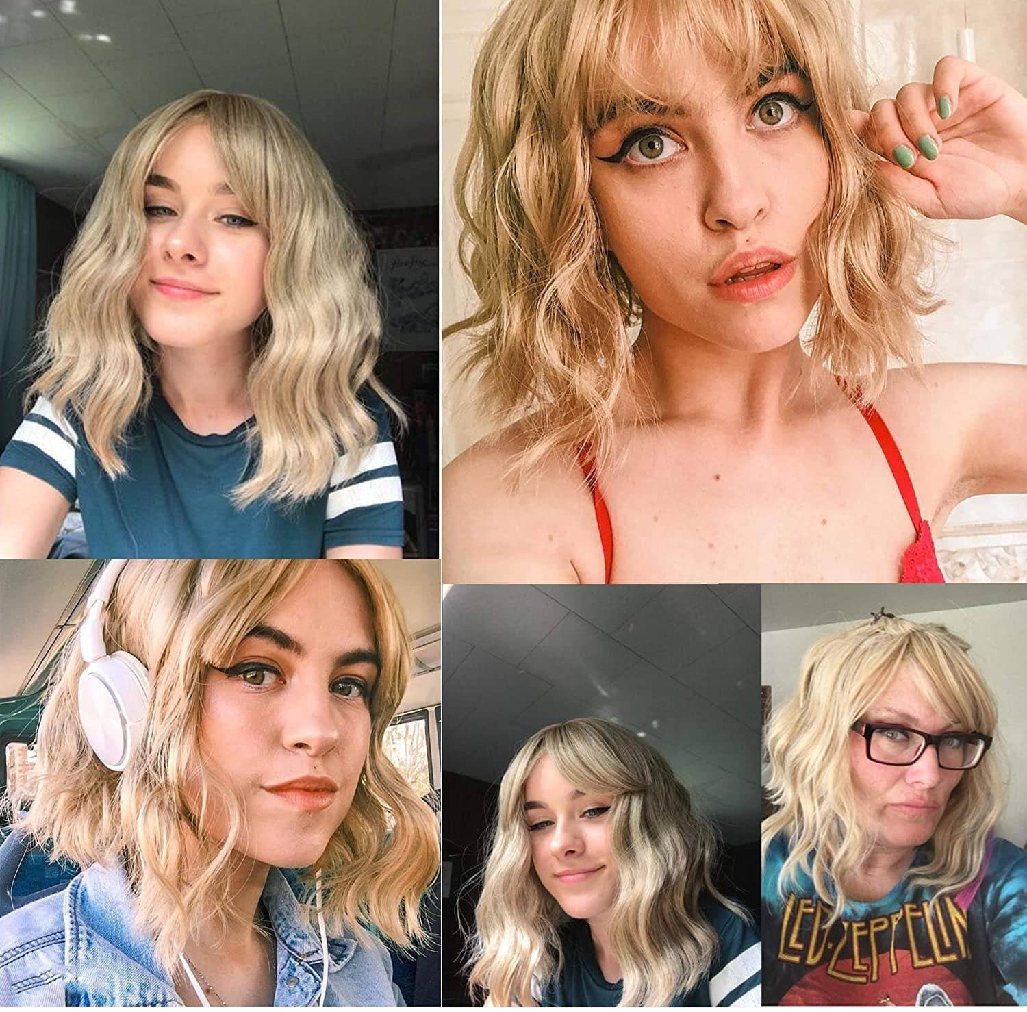 Dark Blonde Beauty Waves Wig