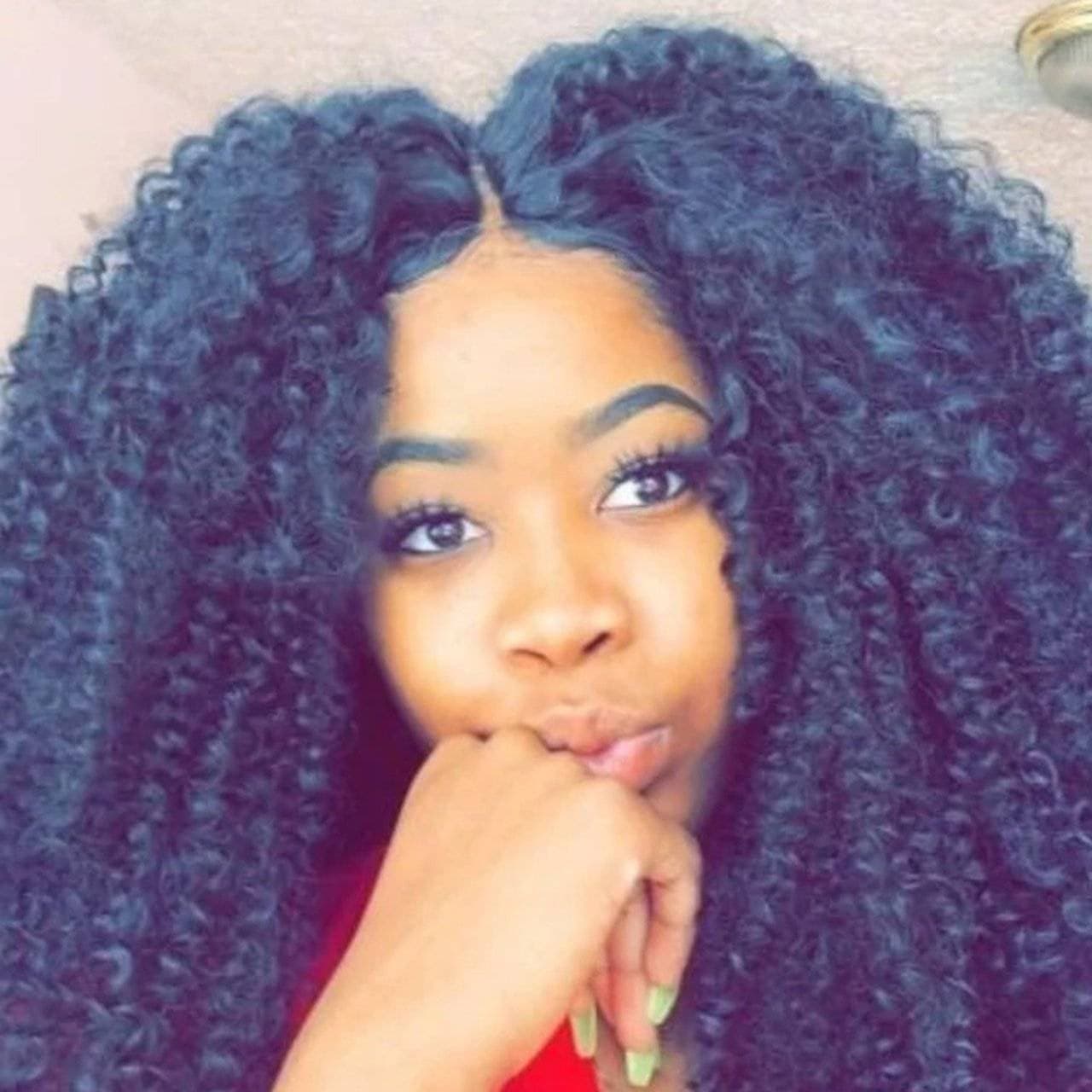 Black// Curly//Afro Curly//Black Brown//Kinky Curly// Human Hair// Blend// Beautiful Hair//Natural Hair//Beautiful