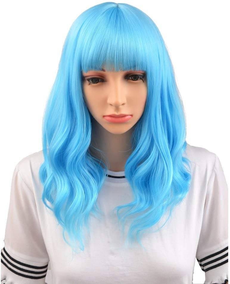 Blue Beauty Full Wig