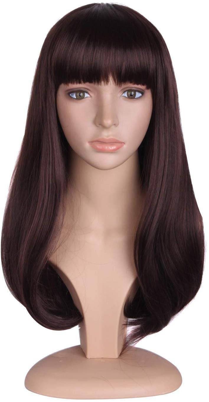 Dark Brown Straight Beauty Full Wig