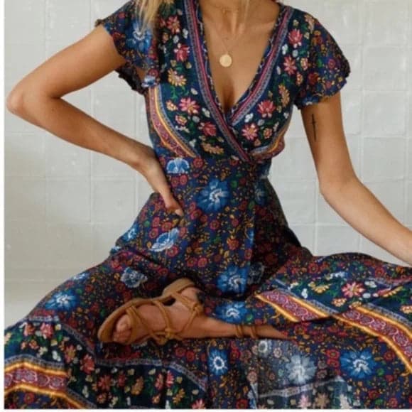 Bohemian Beauty Dress - Medium