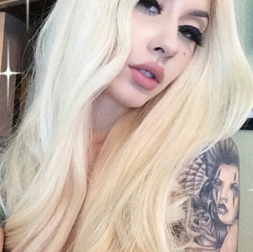 Platinum Blonde LaceFront Wig Wig 22-24inches