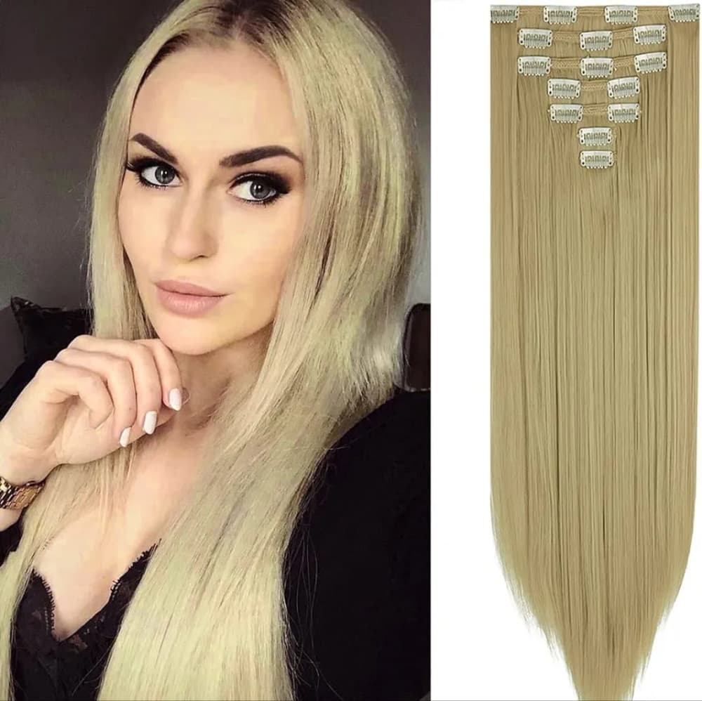 Beautiful Full Head clip in Extension