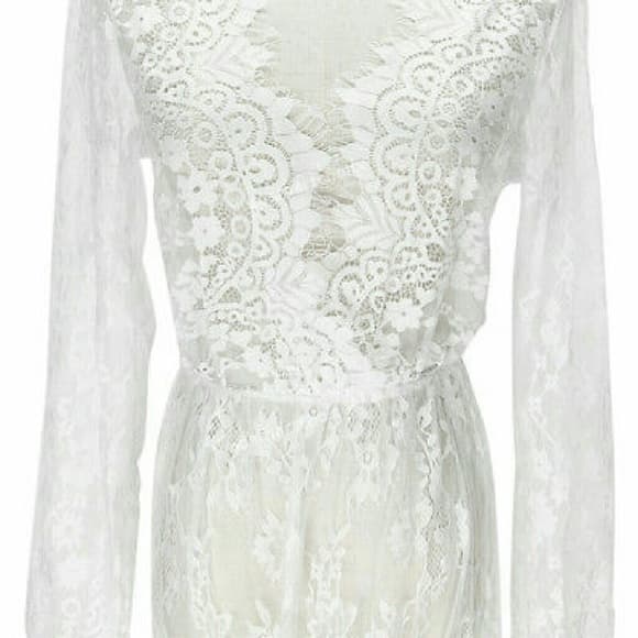 Sexy White Lace Dress