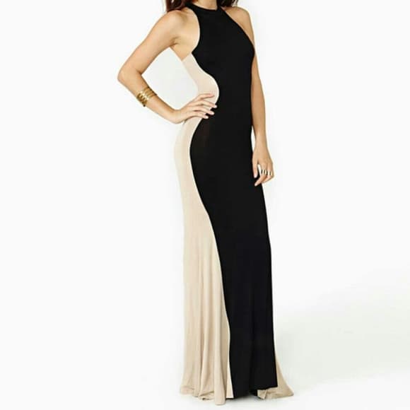 Beautiful O Neck Ball Prom Dress!