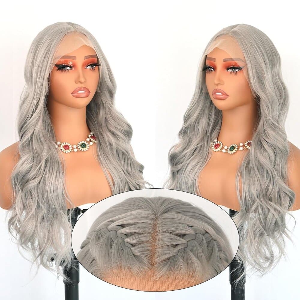 Gray Beauty Lace Front Wig