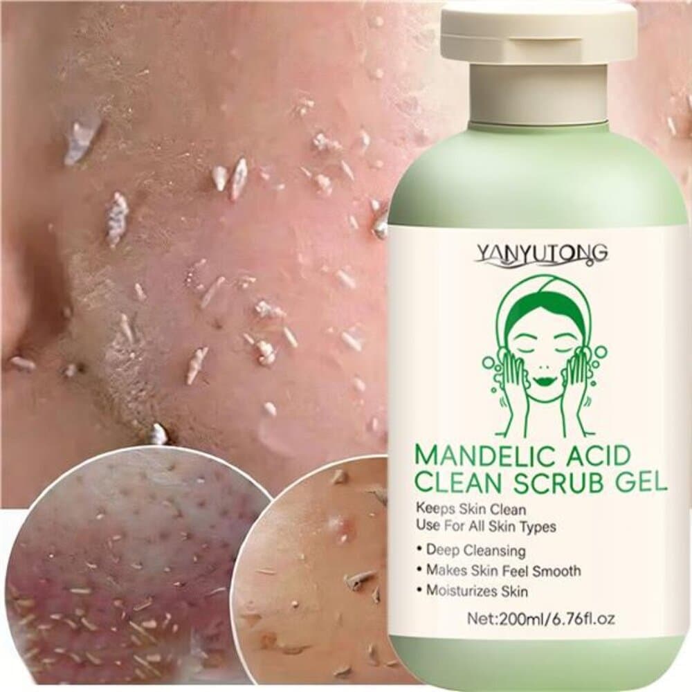 200ml Deep Cleansing Exfoliating Gel, With Mandelic Acid - Aloe Vera And Rose