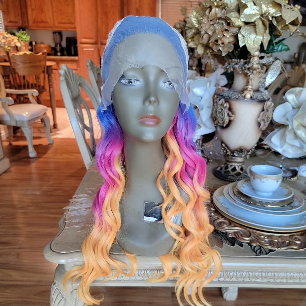 Rainbow Beauty Lace Front Wig 26-28 inches