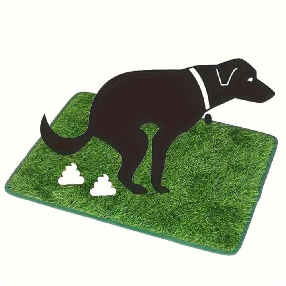 Washable Artificial Grass Dog Potty Trainer - Indoor/Outdoor &