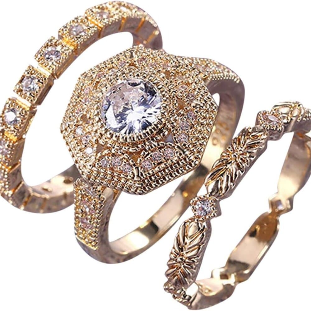 Beautiful Wedding Ring Set