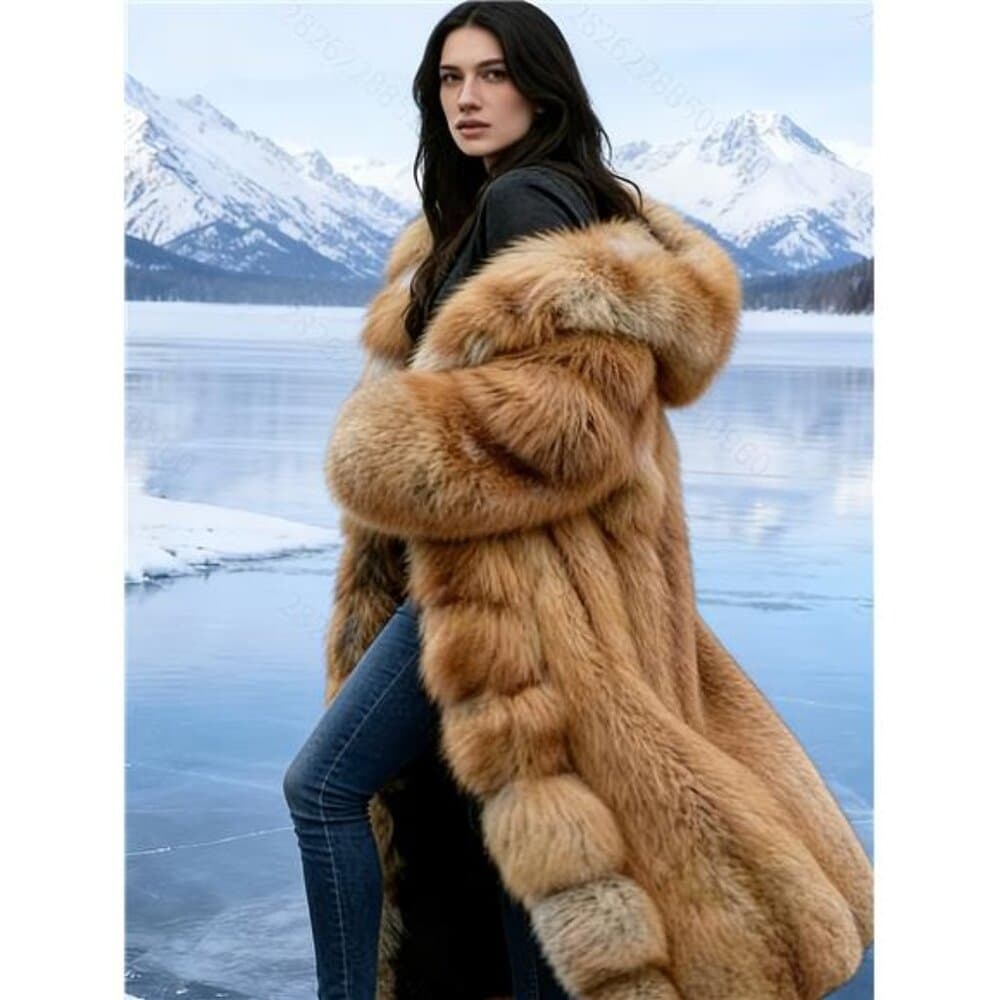 Elegant Slim Fit Double Breasted Long Overcoat | Winter Blend Trench Coat with