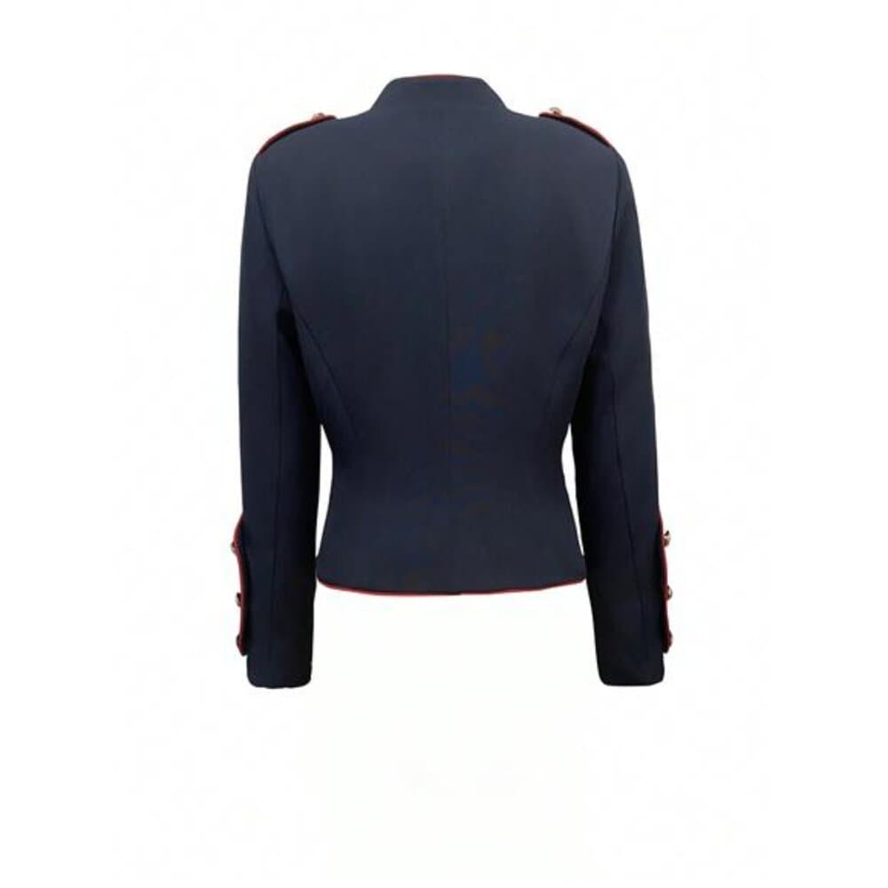 Women's Single-Breasted Color Block Long Sleeve Jacket, Suitable For