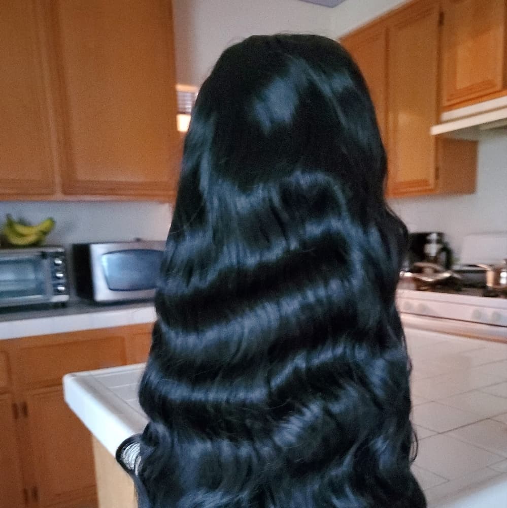 Black LaceFront Wig 32-34 inches!! #1b