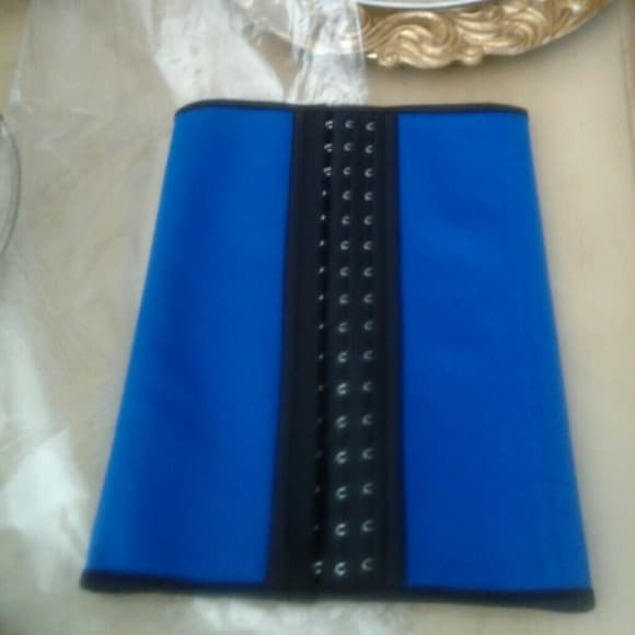 Blue Latex Waist Trainer Clincher-Slim Waist!