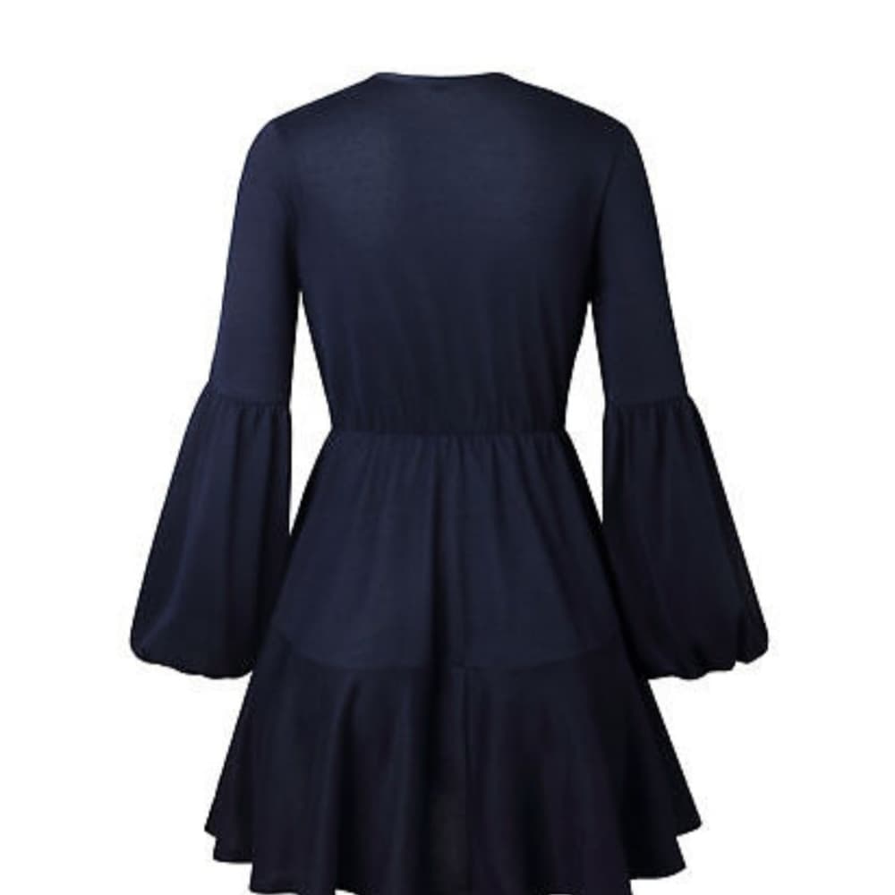 Long Sleeve Beaity Cocktail Dress
