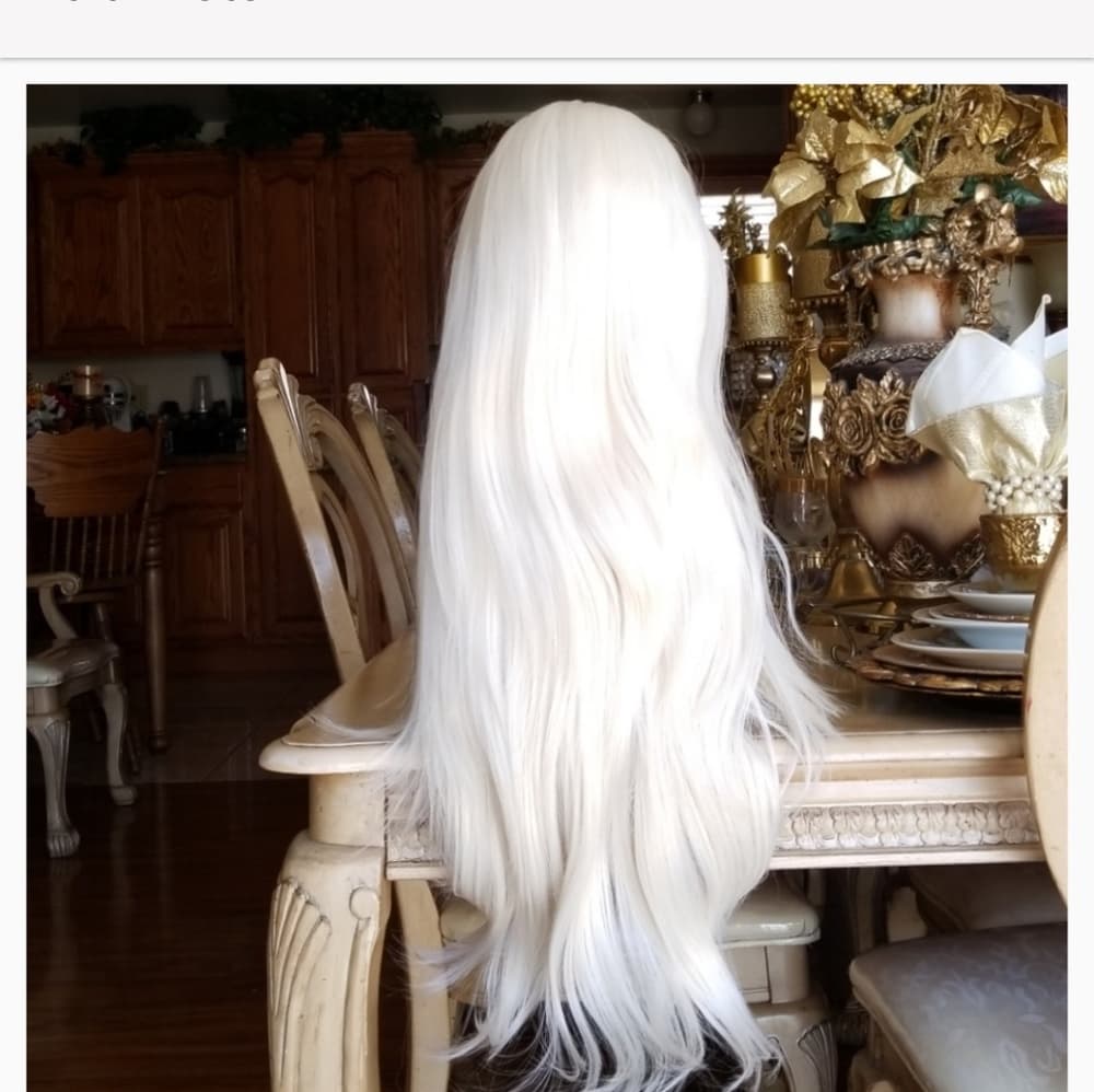 Platinum Bleach Blonde Lace Front Wig 22-24 inches