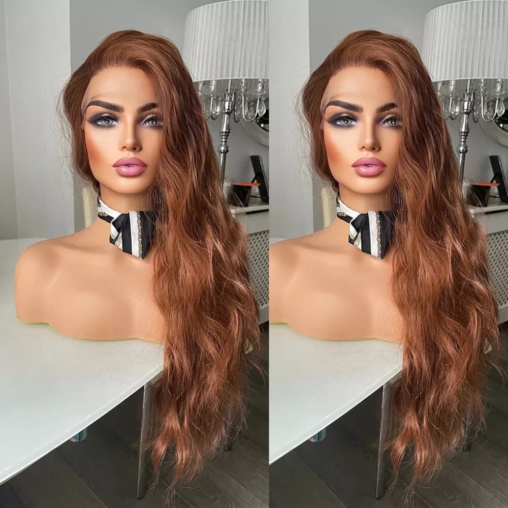 Brown Wavy Beautiful Lace Front Wig