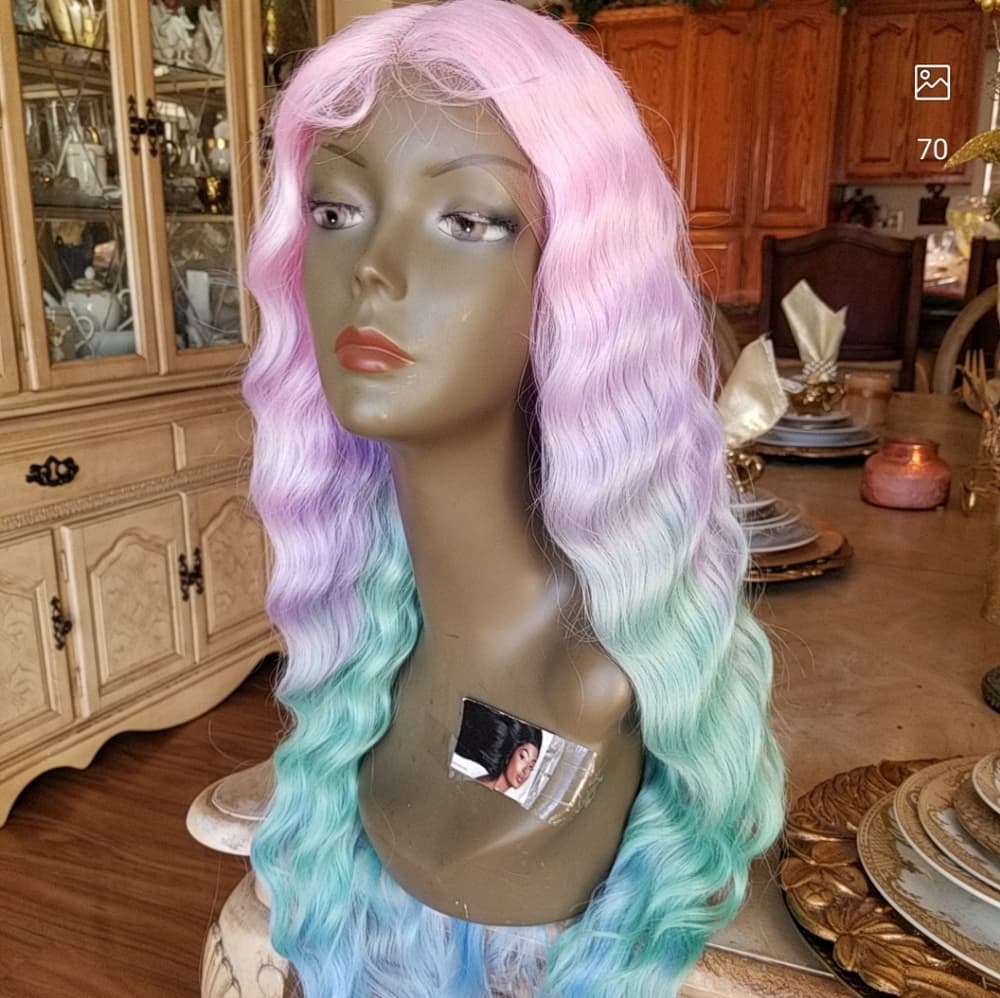 Rainbow Beauty Lace Front Wig